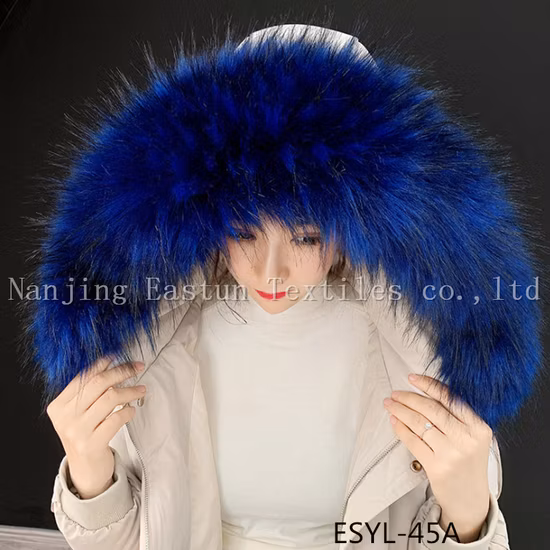모피 줄무늬 및 모피 목걸이 Esyl