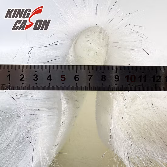 고품질 여우 인공 긴 더미 인조 모피 직물